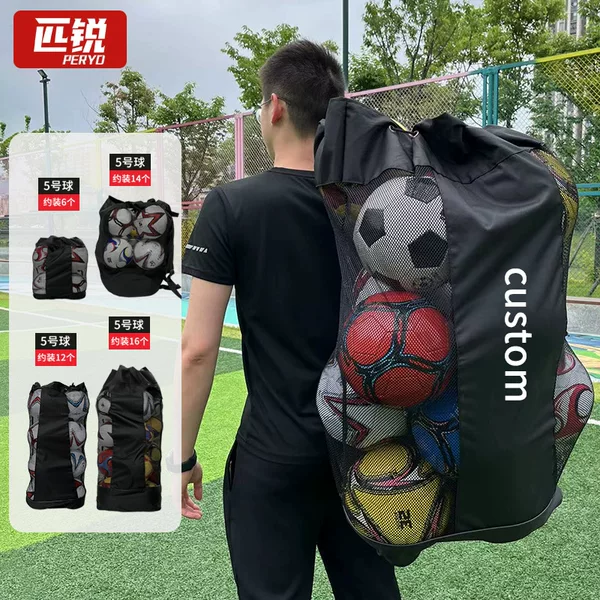Basketball Bag Shoulder Storage Bag Training Sports Equipment Ball Bag Ball Backpack Football Shoulder Mesh Bag Basketball Bag