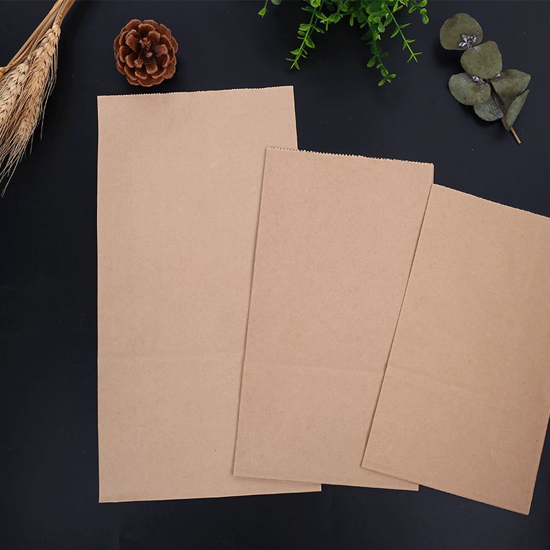 杂粮煎饼果子包装袋打包牛皮纸袋纸袋食品包装防油纸袋子定做logo