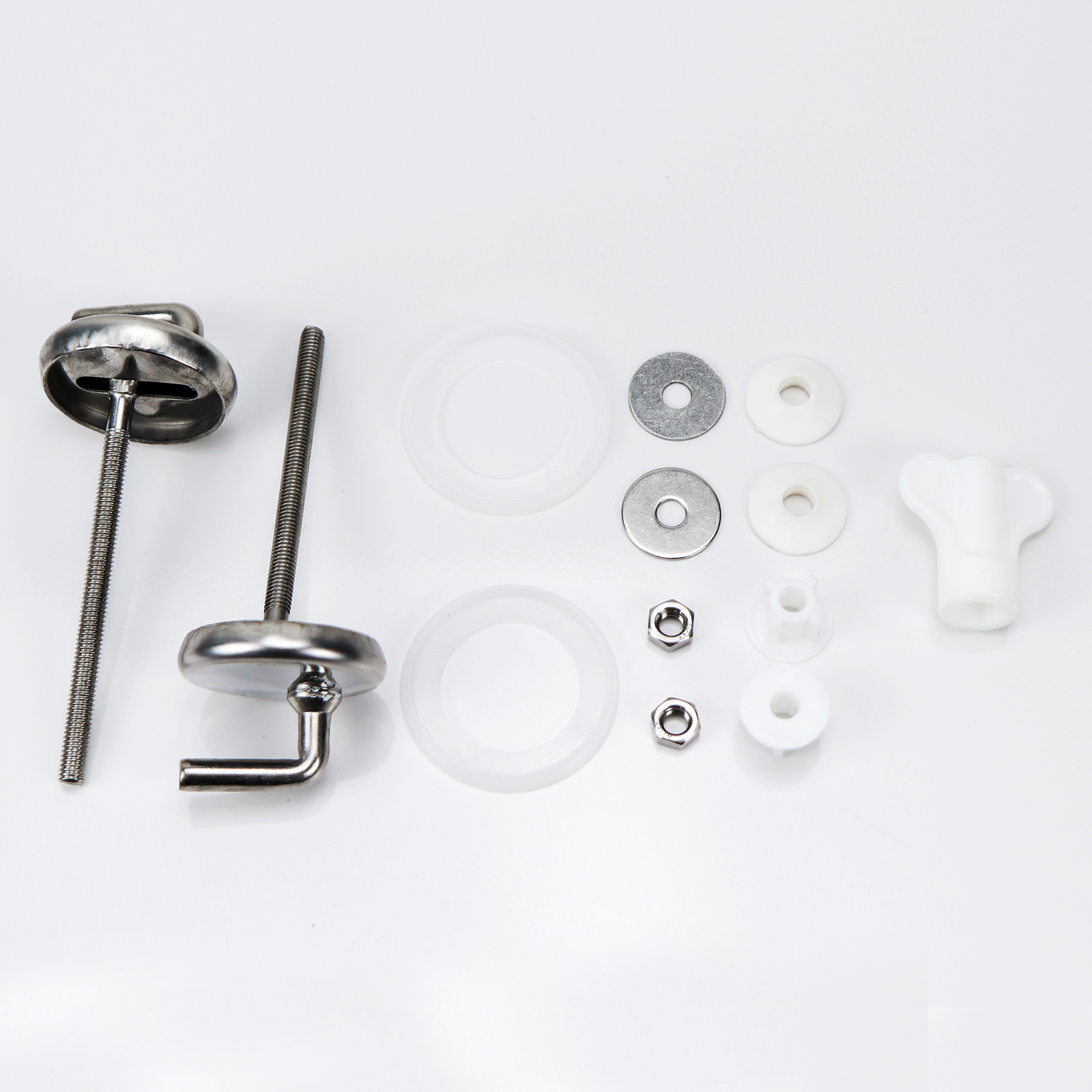 Fábrica directa cubierta de inodoro accesorios de acero inoxidable asiento de inodoro bisagra cubierta