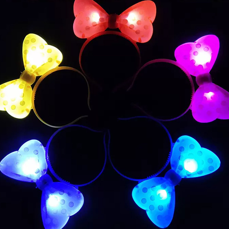 Amazon comercio exterior concierto brillo animador cabello tocado de cuerno de buey para niños corpos de cabello jardín de infantes