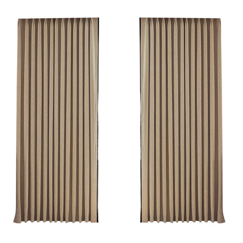 French vintage mid-century style curtain fabric Semi-winter 1500g original chenille blackout curtains set living room bedroom