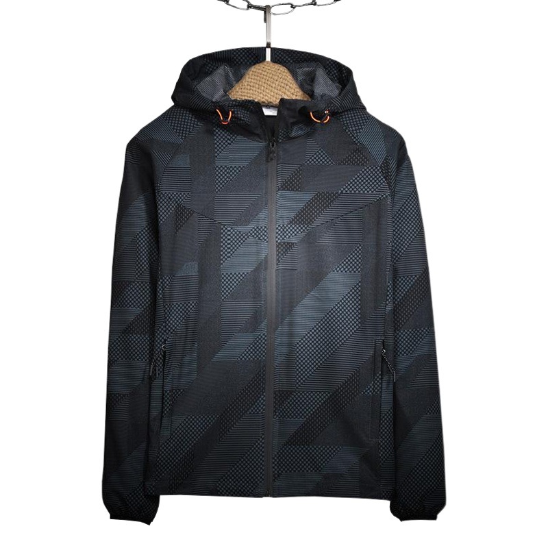 Da Sports Jacket Men's 2018 New Spring Running Windbreaker Large Size Loose Summer Windbreaker