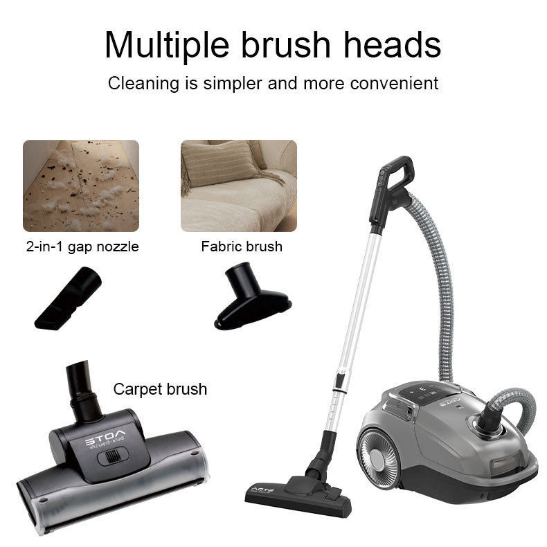 High Power Cordless Vacuum Cleaner With Digital Display 5 Speed_voghion.com