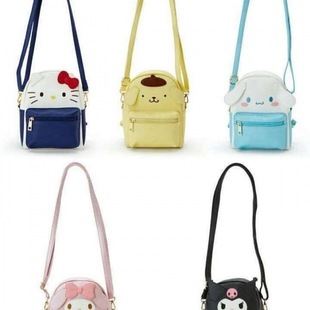 Kindergarten School Bag Hellokitty New Backpack Pu Backpack Crossbody Bag Backpack Casual Girl Heart School Bag