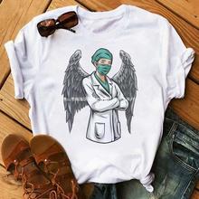 2022 Nurse Angel T Shirts  White oʿʹӡTŮb羳