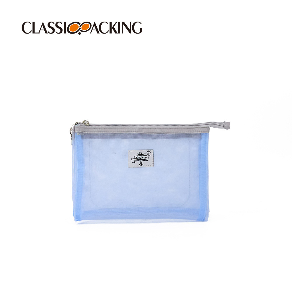 2025 nuevo fabricante de bolsas de malla de gran capacidad bolsa de almacenamiento de productos de belleza al por mayor bolsa de cosméticos multicapa multifuncional