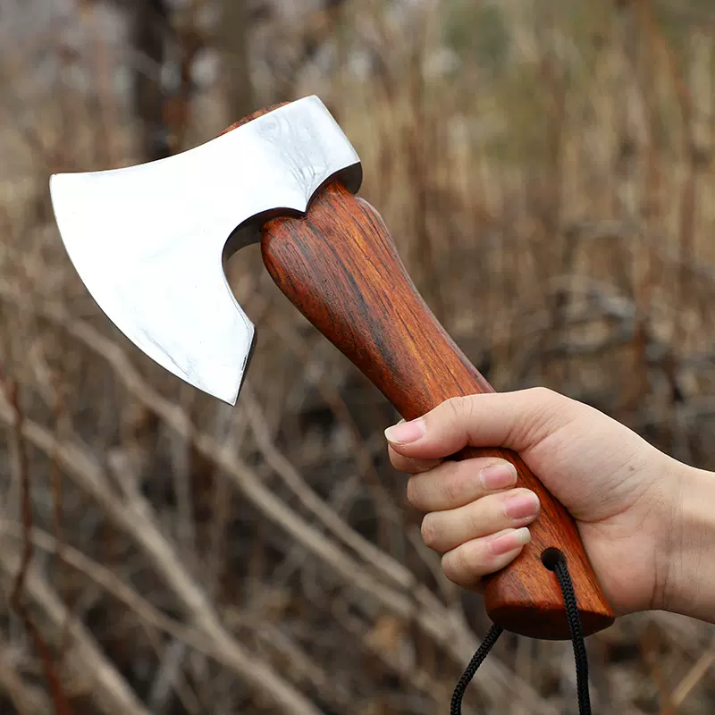 铁哥们户外露营斧多规格砍柴伐木尼曼斧头户外开山斧家用劈柴斧