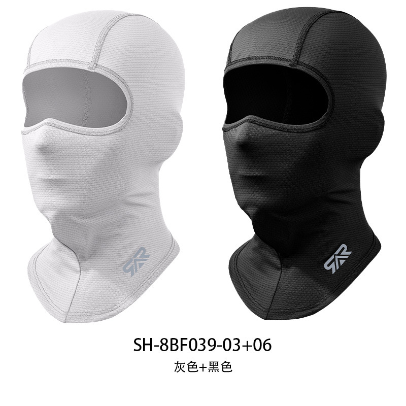 El casco de protección solar de Sun Moss, el forro interior de la capucha, la bicicleta delgada que absorbe el sudor, la capucha de seda de hielo transpirable, el cabello