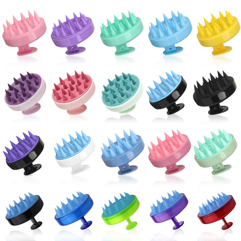 Manufacturer Silicone Hair Brush, Hair Comb, Massage Brush, Hair Cleaning Tool, Itch Relief Hairbrush