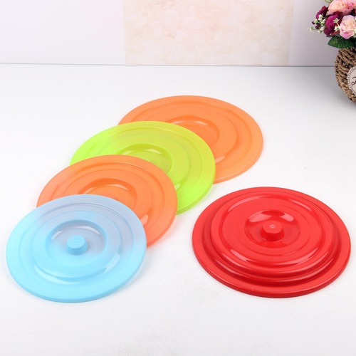 IYR7 Colored Plastic Bucket Lids in Square and Round Sizes, Sold Individually, Preservation Covers, Transparent Lids, Household Buckets
