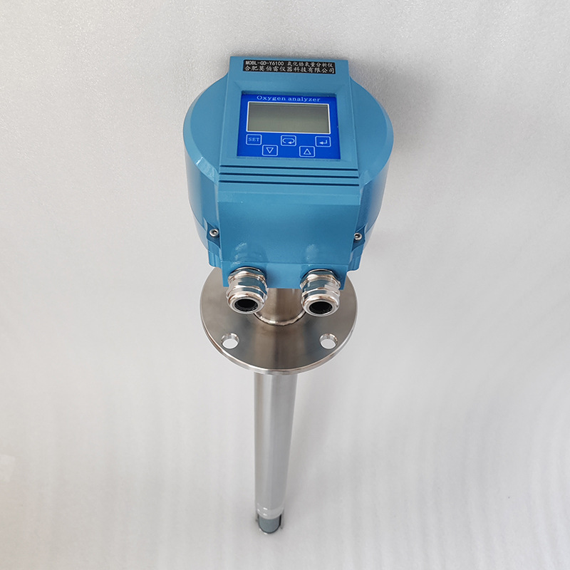 一体式氧化锆氧量分析仪、液晶显示传感器实时反应检测器智能