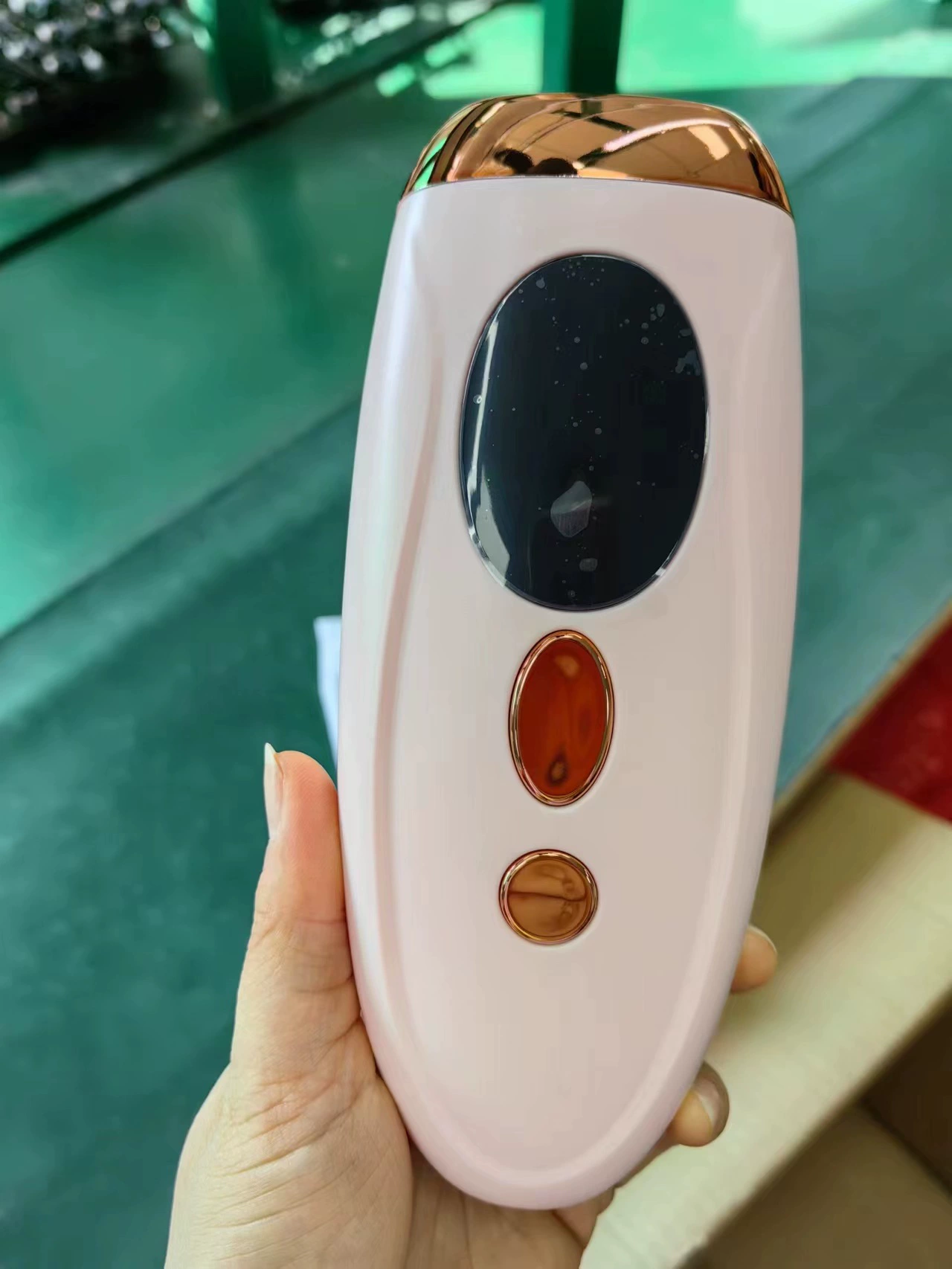 IPL Hair Removal Device, 5M Flashes, 470–1100 nm, Portable Home Export Model