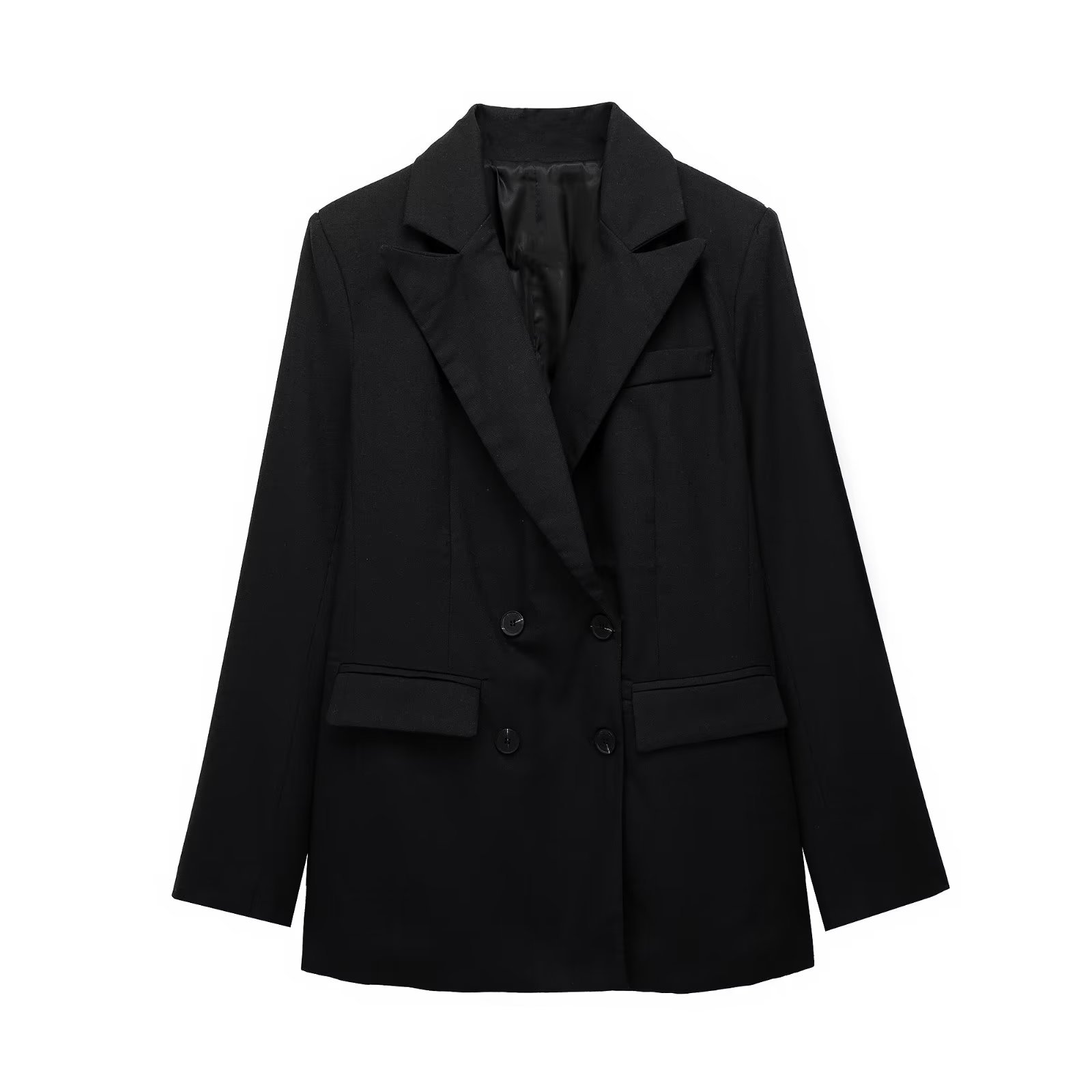 157g Weight Long Sleeve Sleeve Length Viscose fiber Fabric Type Pants Sets Sets Type 3 Pieces Set Quantity Daily Occasion Turndown Neckline Regular Fit Fit Type Solid Color Pattern Summer, Spring Season Women's Gender Business, Classic Style Style Women's Long Sleeve Blazers Business Classic Style Solid Color 108