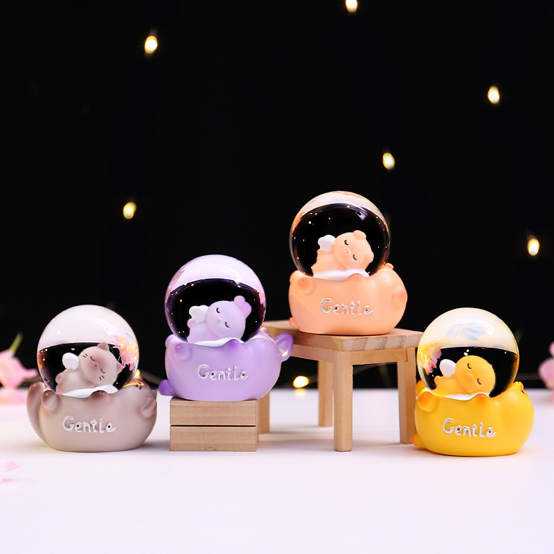Cartoon Cute Little Water Polo, Cute and Creative Desktop Luminous Ornaments for Girlfriends and Besties Birthday Gifts Wholesale