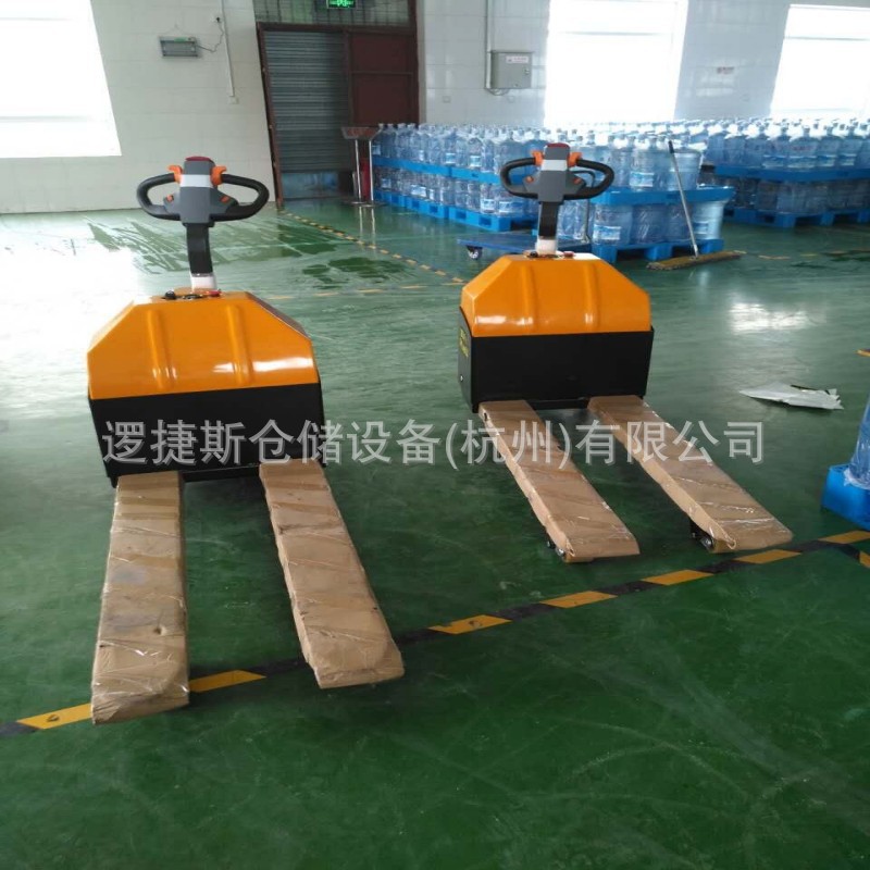 经济款电动步行搬运车小型液压托盘车叉车地牛电瓶托盘车地牛铲车