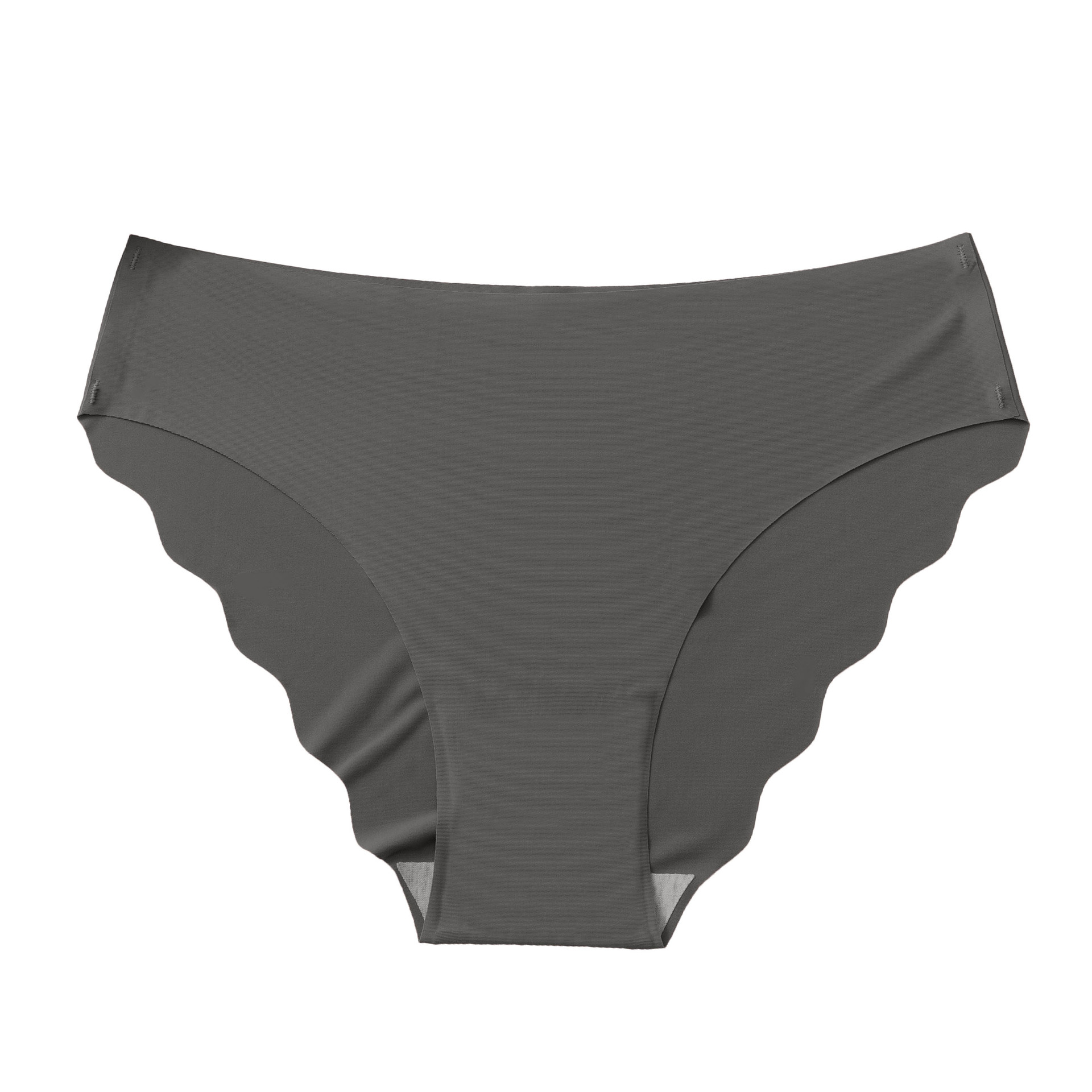 Europa y América calzoncillos de seda de hielo, entrepierna de algodón, estampado de leopardo caliente, calzoncillos de tamaño grande, calzoncillos de comercio exterior para mujeres.