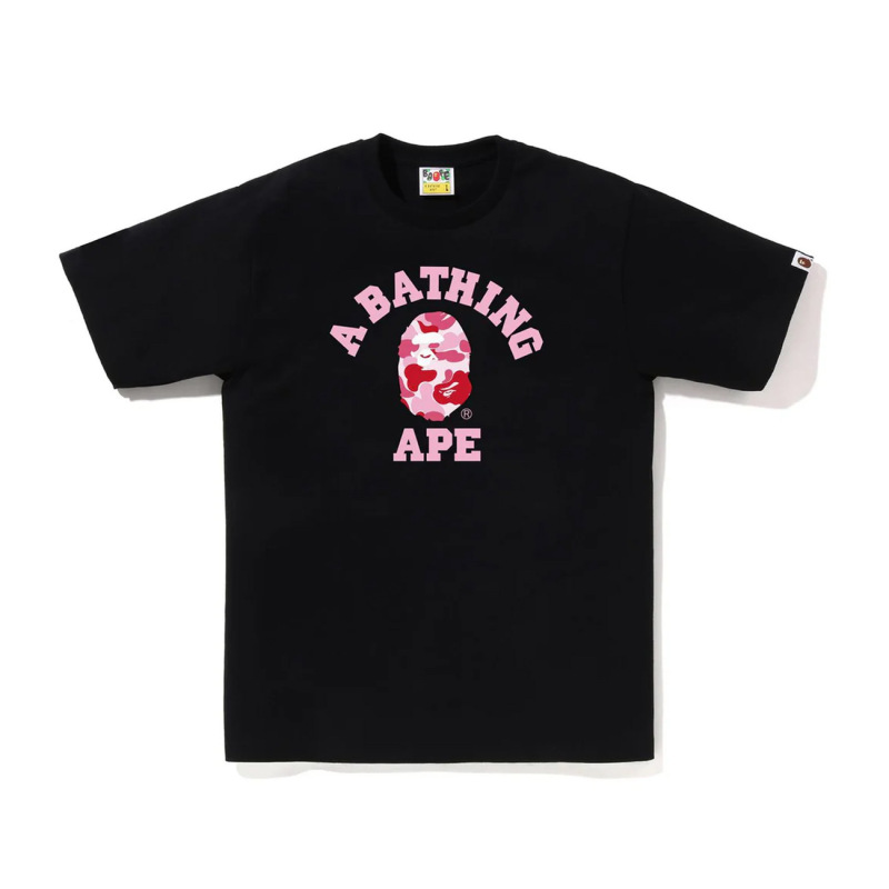 25SS 高品質ベイプ天井新猿頭純綿トップ男性と女性のための同じスタイルのラウンドネック半袖 T シャツ|undefined