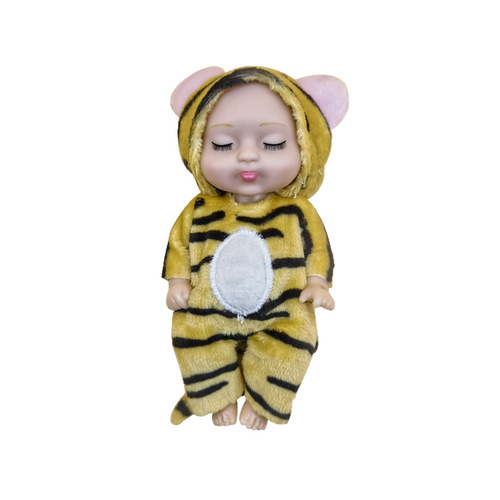 Cartoon cute adorable sleep doll baby comfort toy fabric plush plush toy companion toy children's gift