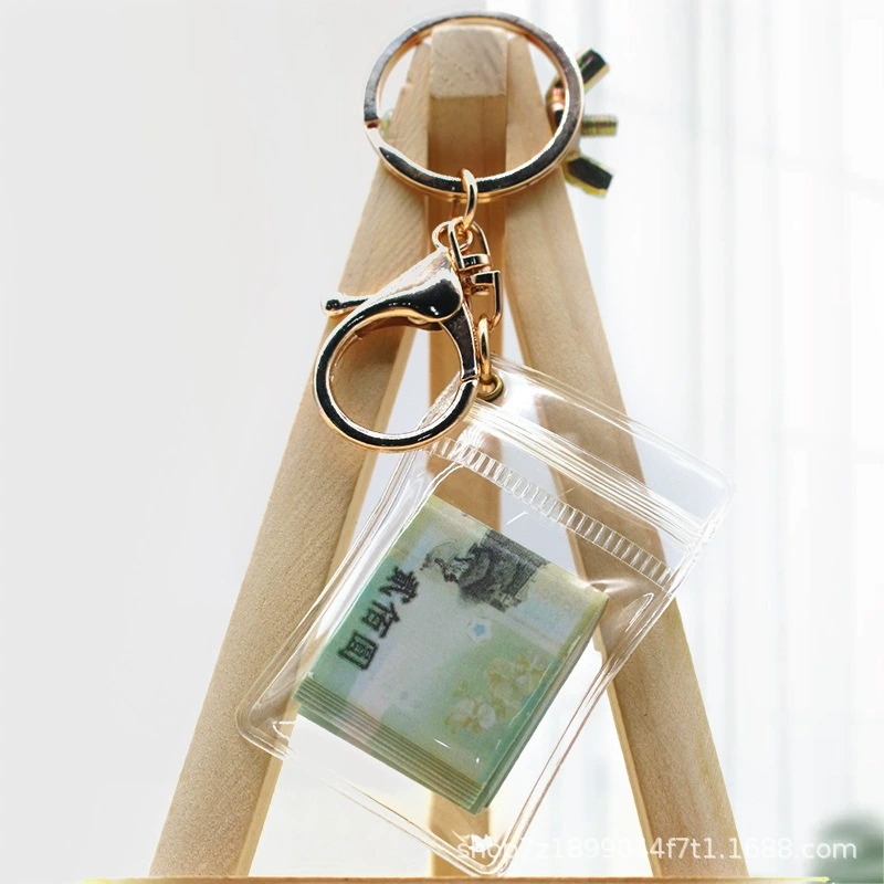 Small creative keychain, commemorative pendant