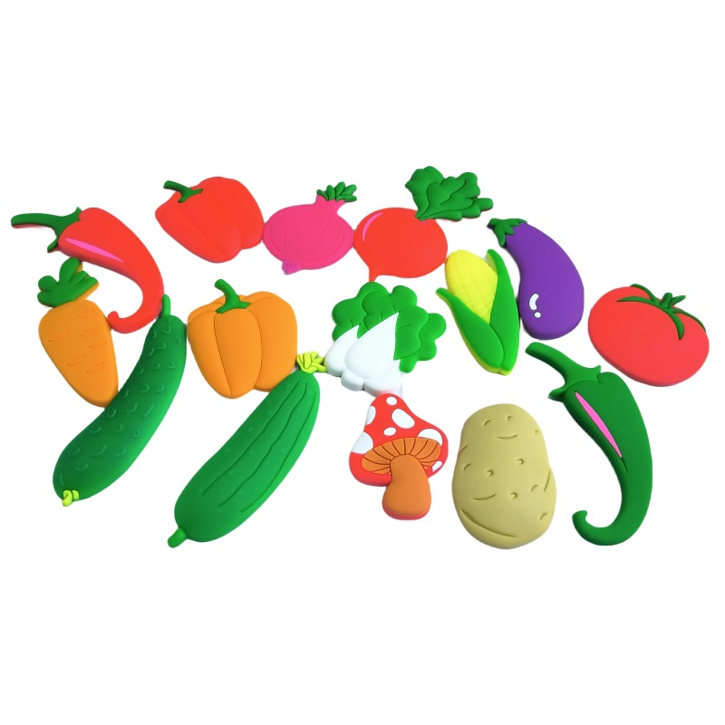 Ecological cartoon fridge magnet