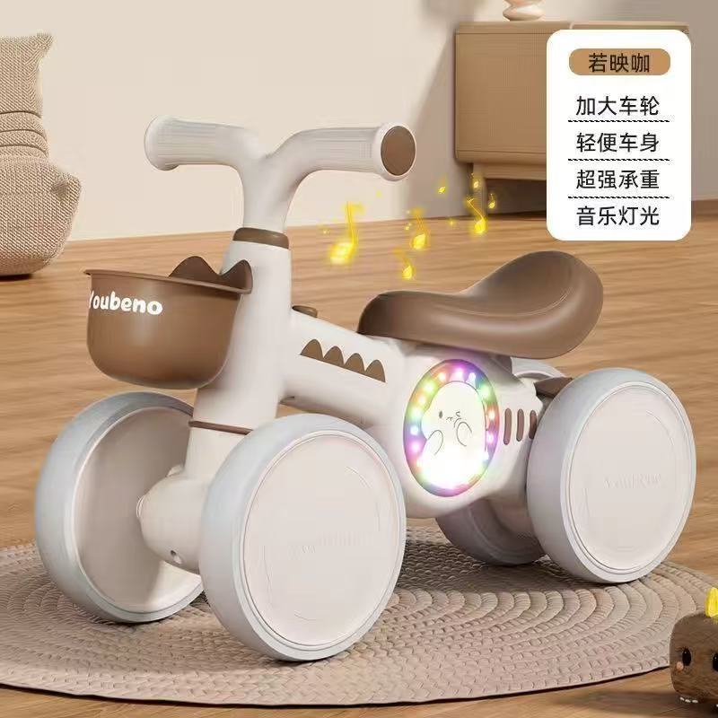 Equilibrio para niños 1 a 3-2 años de edad, deslizamiento en las cuatro ruedas, deslizamiento para bebés, deslizamiento, nuevo automóvil retorcido de entrada