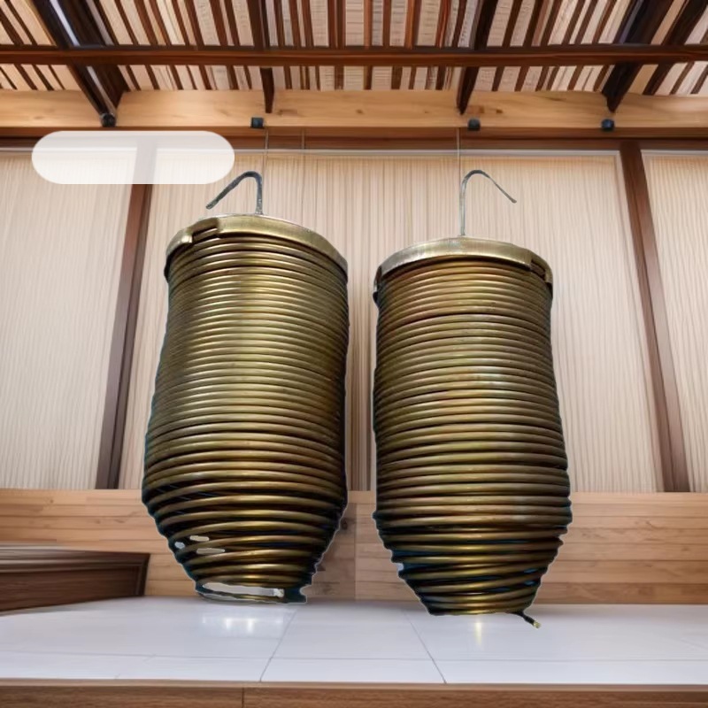 弹簧袋笼批发伸缩式除尘骨架价格泊头除尘弹簧袋笼河北生产厂家