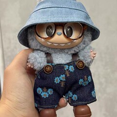 LABUBU シットダウンパーティーベビー服 LABUBU マカロン 第2世代 シットダウンドール服