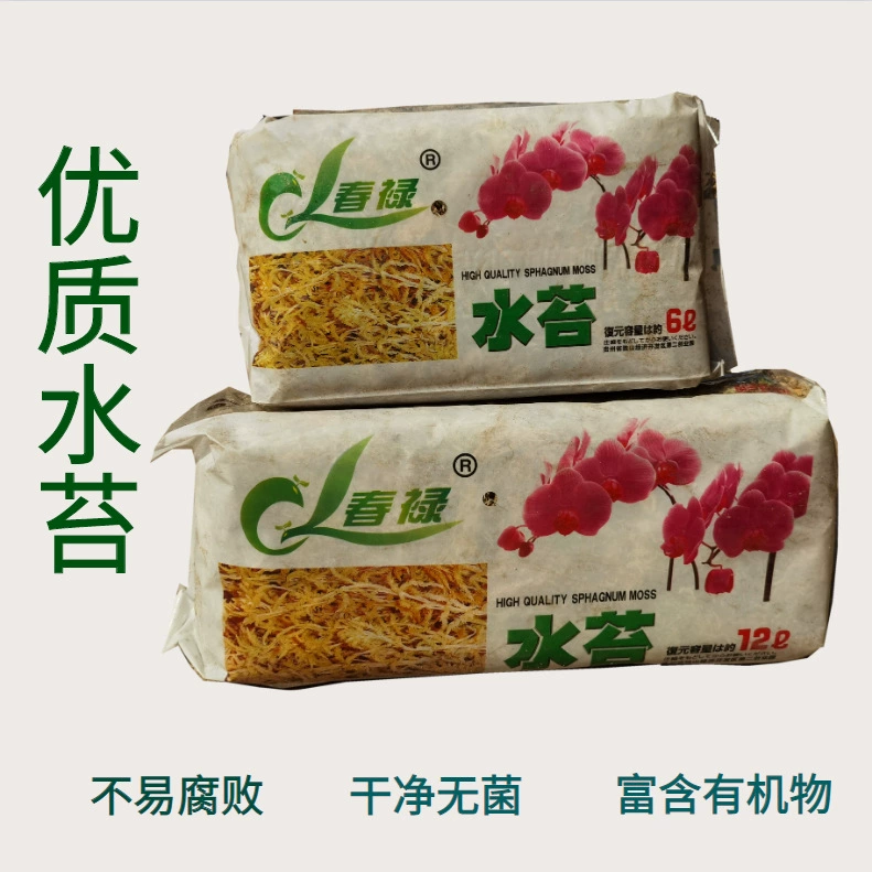 Оптом водный мох Натуральный Мох посадка почвы Роза специальное выращивание субстрат Орхидея Садоводство микропейзаж водный мох