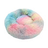 Long plush cat's nest dog nest circular pet nest in winter warm pet cushion deep sleep nest