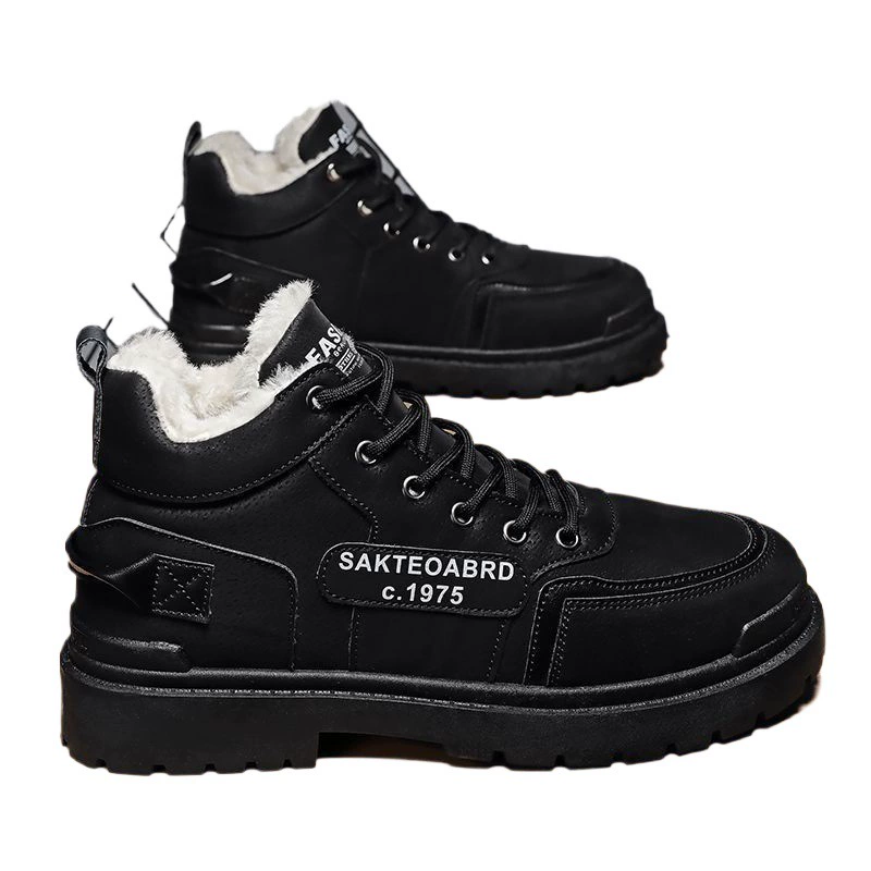 Мужские ботинки (Martens), тёплые варианты, противоскользящая подошва, размеры 39–44