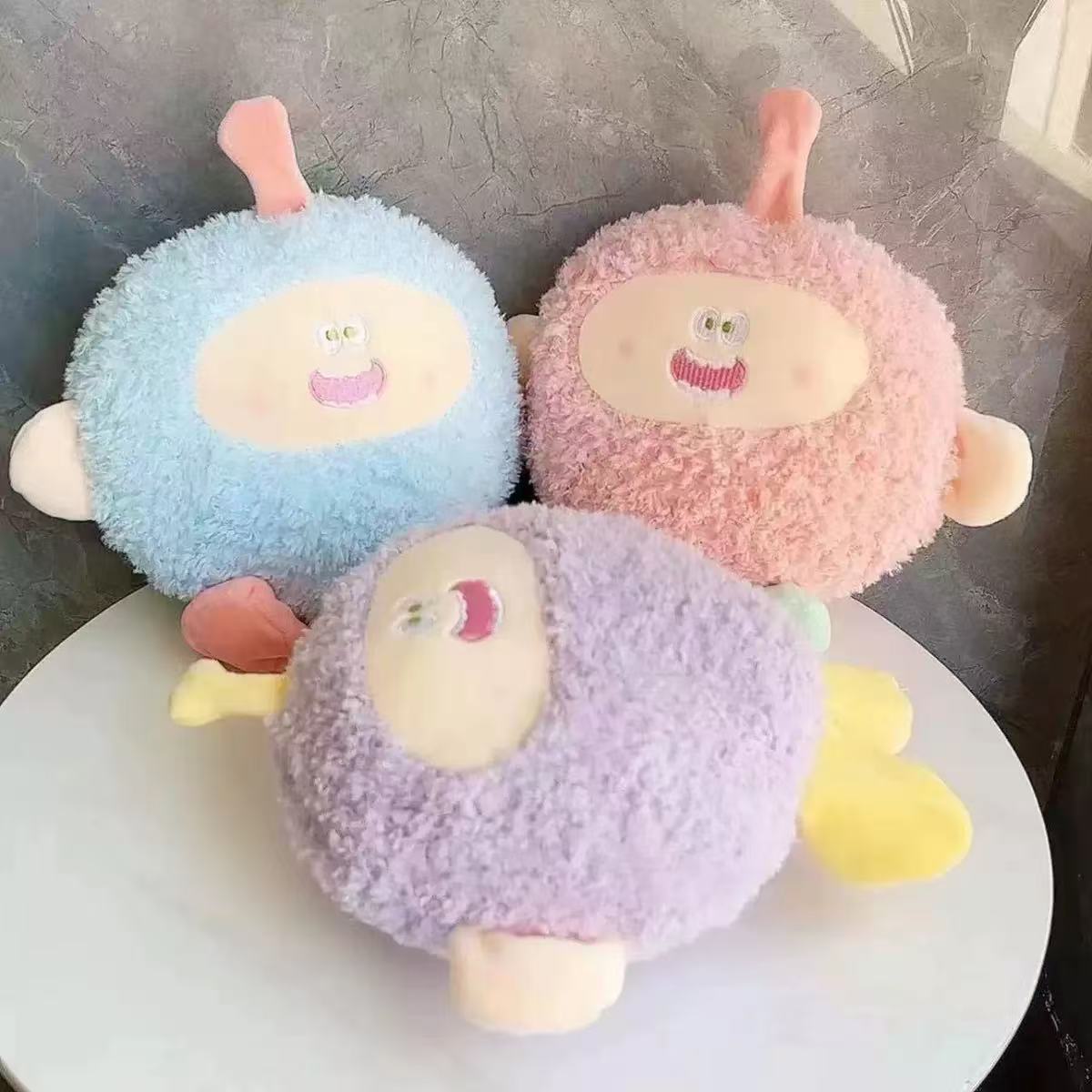 Nuevos peluches, muñecos de ocho pulgadas para máquinas de garras, populares muñecos para lanzar en bodas, regalos promocionales, juguetes al por mayor