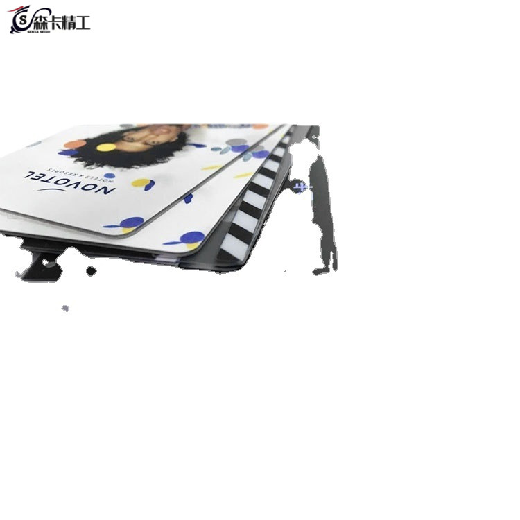 UV打印加工PVC卡酒店房卡 烫银烫印LOGO塑胶卡片镭射卡工作卡