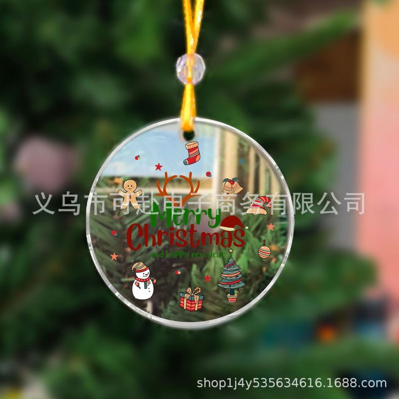 現物クロスボーダー透明アクリルクリスマスクリスマスツリー装飾家庭装飾装飾装飾装飾置物|undefined