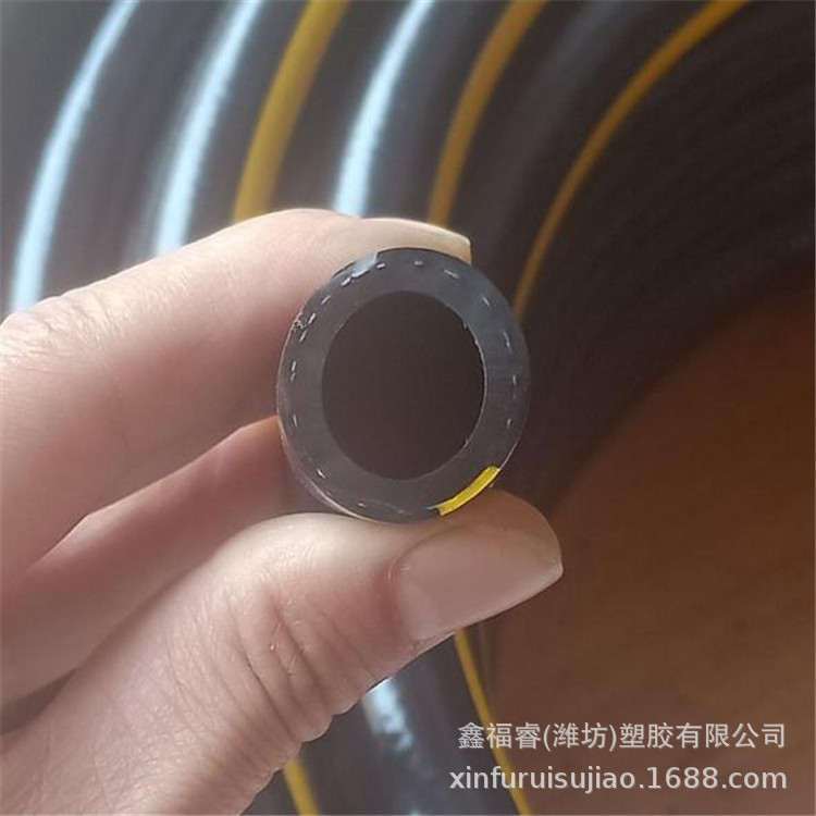 耐高压PVC冻胶管园林软管黑网管胶管厂家供应