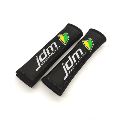 Seat belt shoulder pad | unlimited TRD Fujiwara MOMO - jdm-black