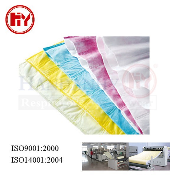 中效袋式纺粘布空气过滤材料， 卷料， 可分切