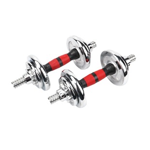 Factory supply solid plating dumbbell barbell a pair of men's fitness home set 30/40/indoor fitness dumbbell