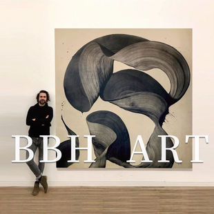 Bbh.Art Hand-Painted Oil Painting "Zen Realm" Restaurant Sofa Background Wall Texture Entrance Decorative Painting Living Room Hanging Painting