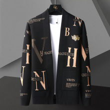 2022秋冬新款长袖毛衣男式针织衫韩版青年时尚潮男开衫批发we9907