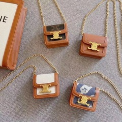 ヨーロッパとアメリカの春凱旋門 airpods1/2/新しい第 3 世代保護カバー レザー ワイヤレス Apple Bluetooth クロスボディに適しています。