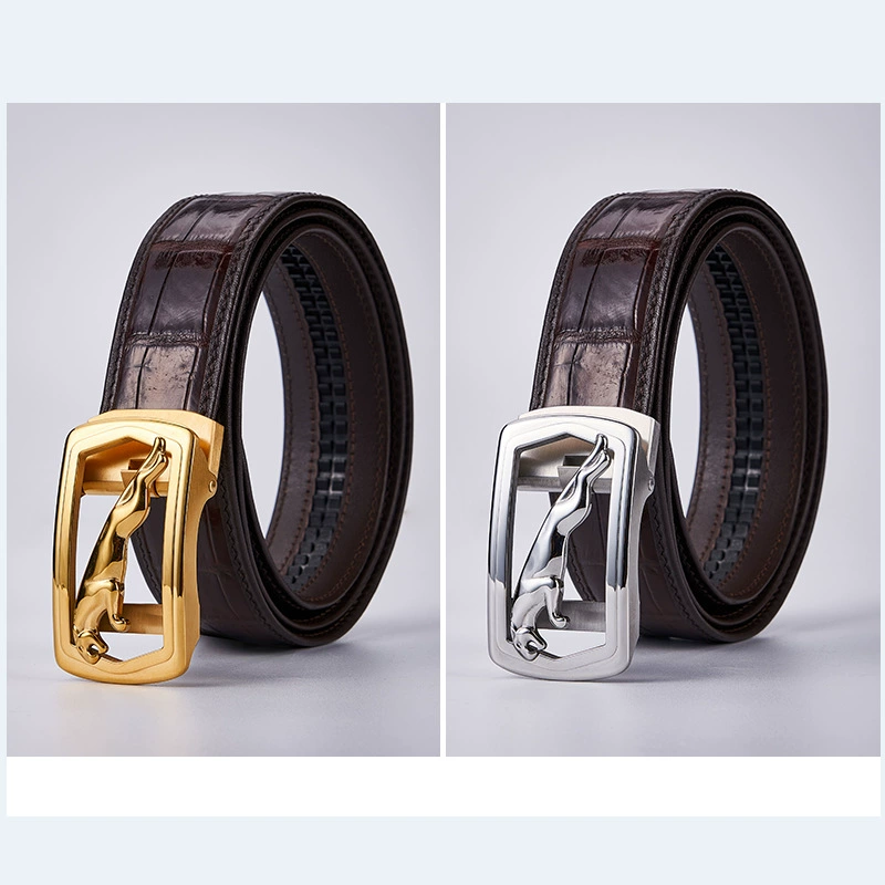 Кожаный ремень Фалия Armani, брюки для отдыха, простой и элегантный дизайн, принт крокодила
