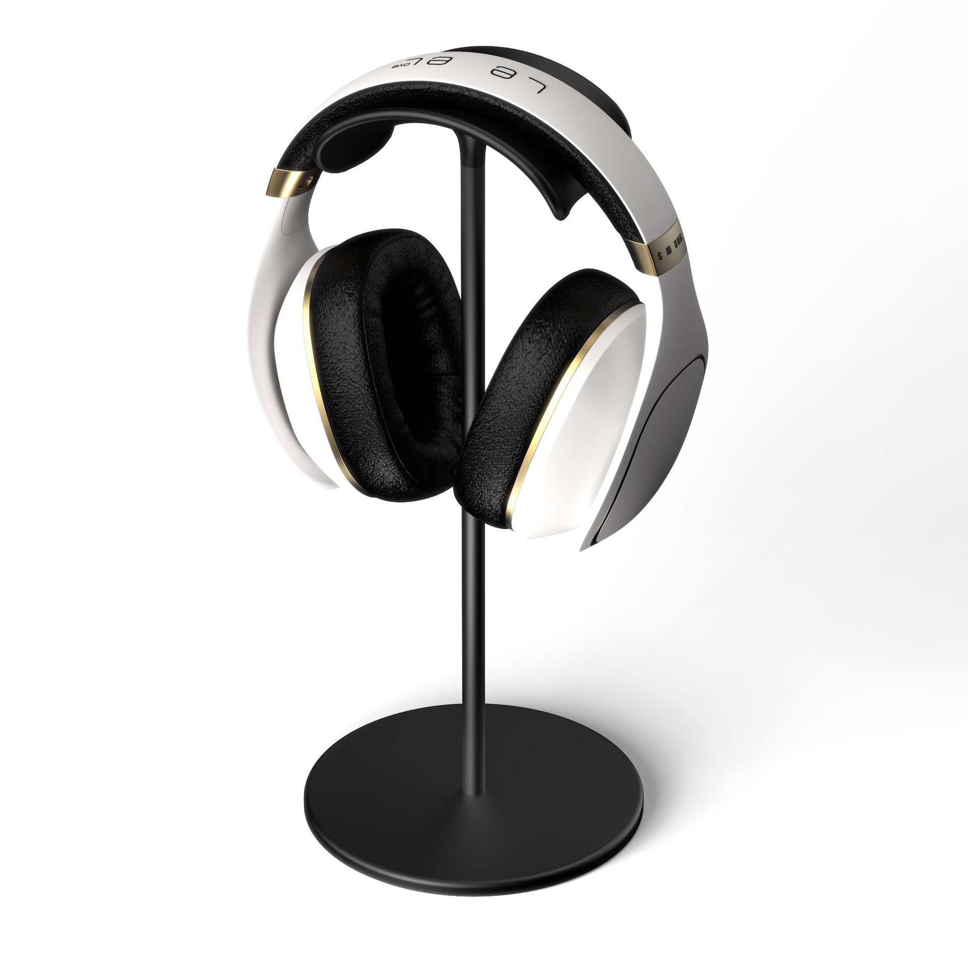 Base de metal EJ80B-Negro