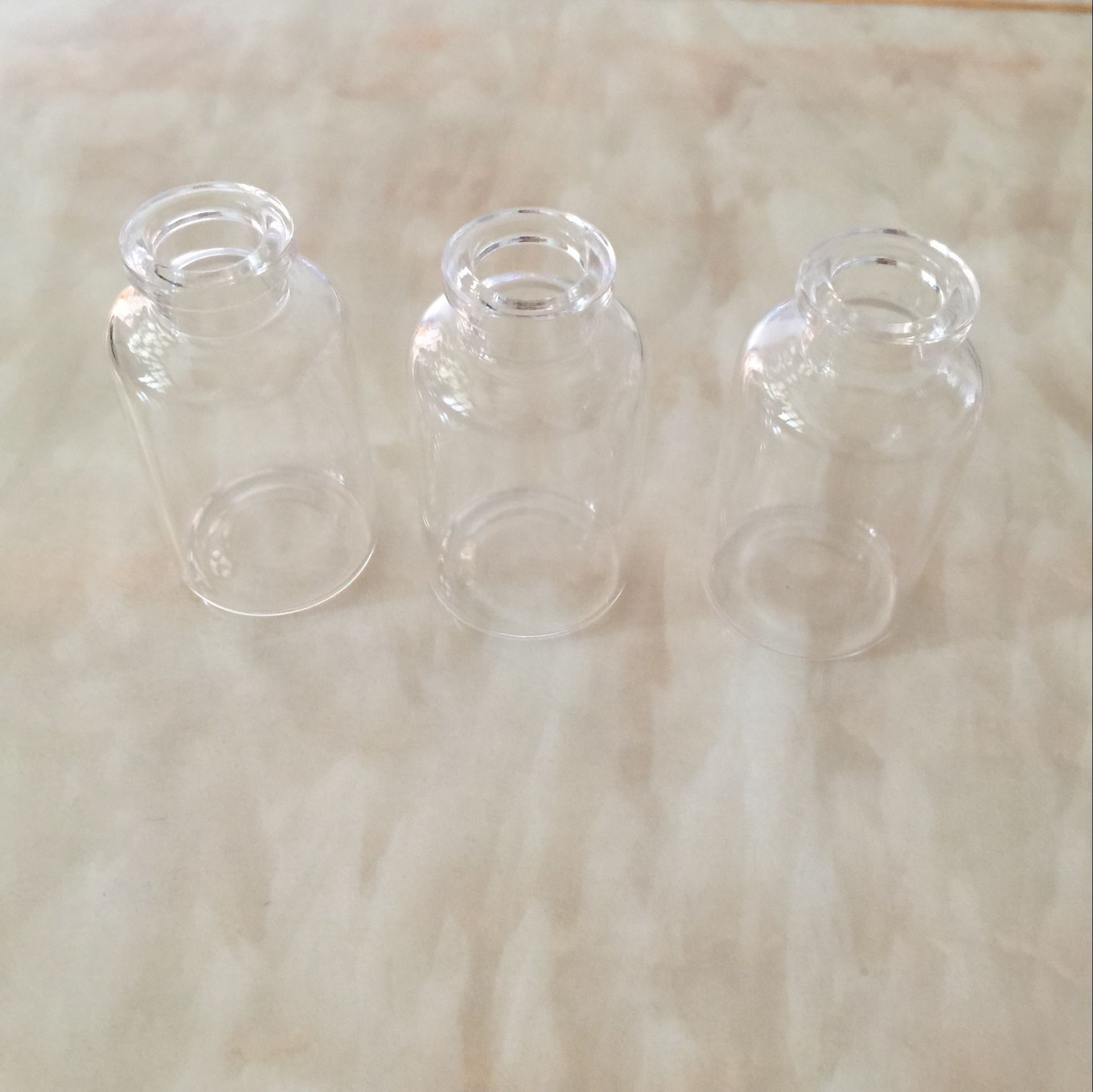 20ml透明管制玻璃瓶 西林瓶 注射剂瓶 耐高温高压冻干瓶