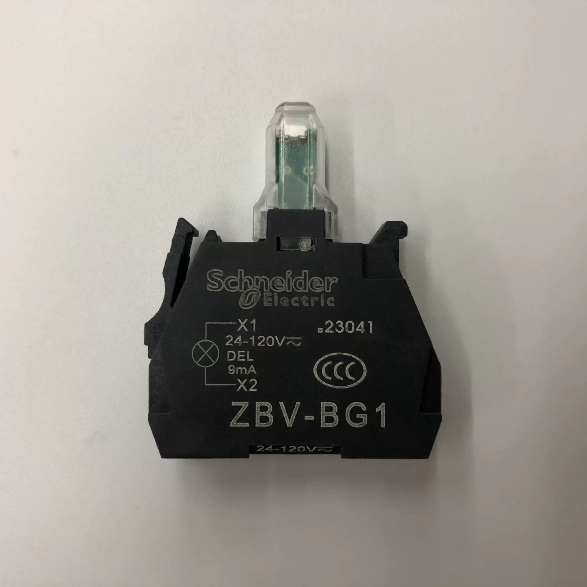 Первоначальные неподдельные товары ZBV-BG1 24-держатель индикаторной лампы СИД Шнайдер 120В АК/ДК 9мА белый