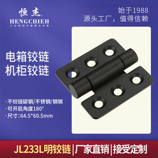 Hengjie JL233L eternal electrical lock factory distribution box cabinet hinge communication cabinet hinge industrial hinge