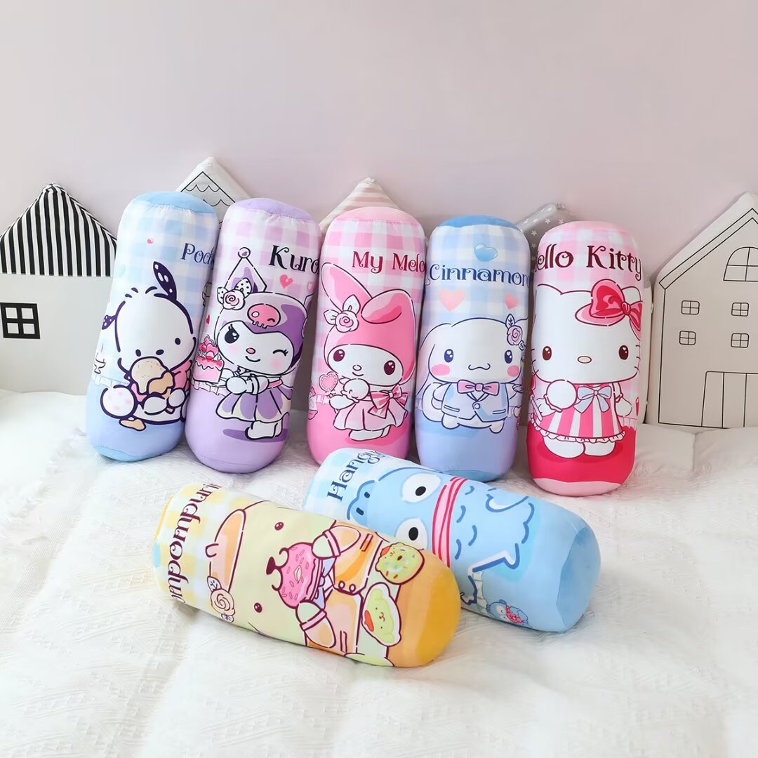 Cartoon Sofa Pillow Ins Seat Cushion Office Nap Pillow Bed Pillow Removable and Washable Home Long Pillow