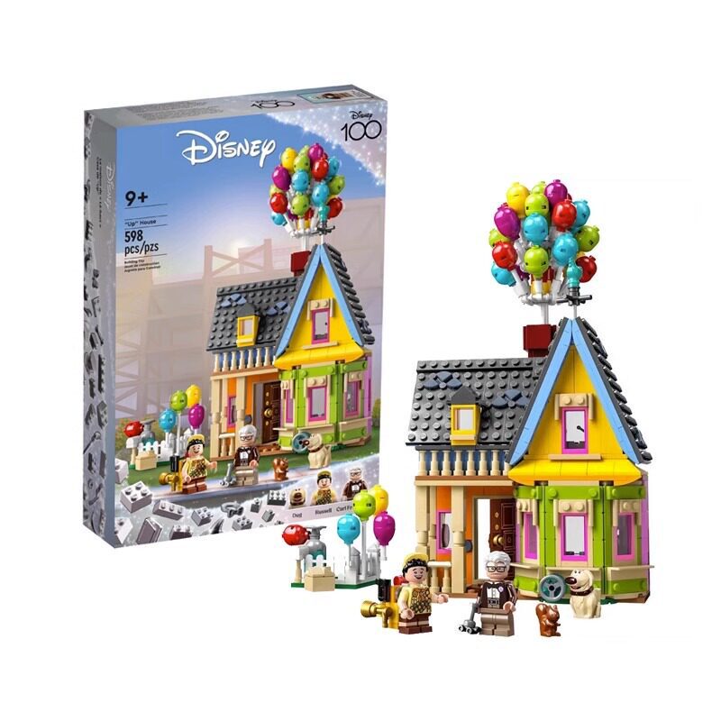 Compatible with LEGO 43217 Disney Series Up: The Adventure of the Balloon House, a building block toy for girls to assemble and learn Compatible with LEGO 43217 Disney Series Up: The Adventure of the Balloon House, a building block toy for girls to assemble and learn