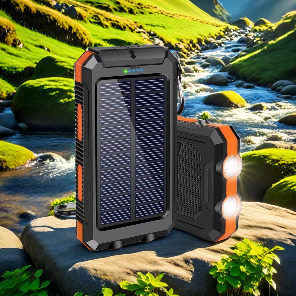 travel waterproof power supply solar-powered