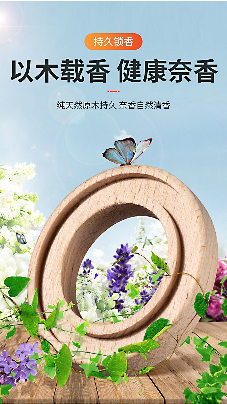 Yilupingan Solar Powered Rotating Dashboard Aromatherapy Car Center Console Ornament Car Perfume for a High-End Feel in the Car