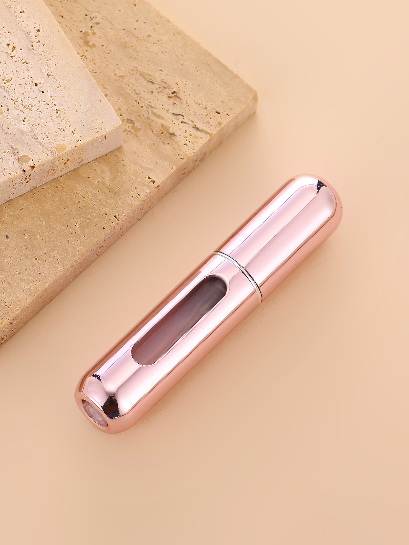 5ml de carga directa inferior perfume sub-botella portátil tipo empuje muestra de aerosol de aluminio botella vacía mini niebla fina sub-embalaje artefacto